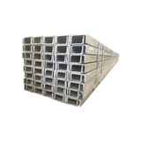 Hot Rolled Galvanized U Beam Steel U Channel Profiles Welding and Cutting for Steel Structure Buildi