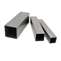 Polished 304 Stainless Steel Pipe 6m Length Industrial Use Square Tube ASI 904L Welding